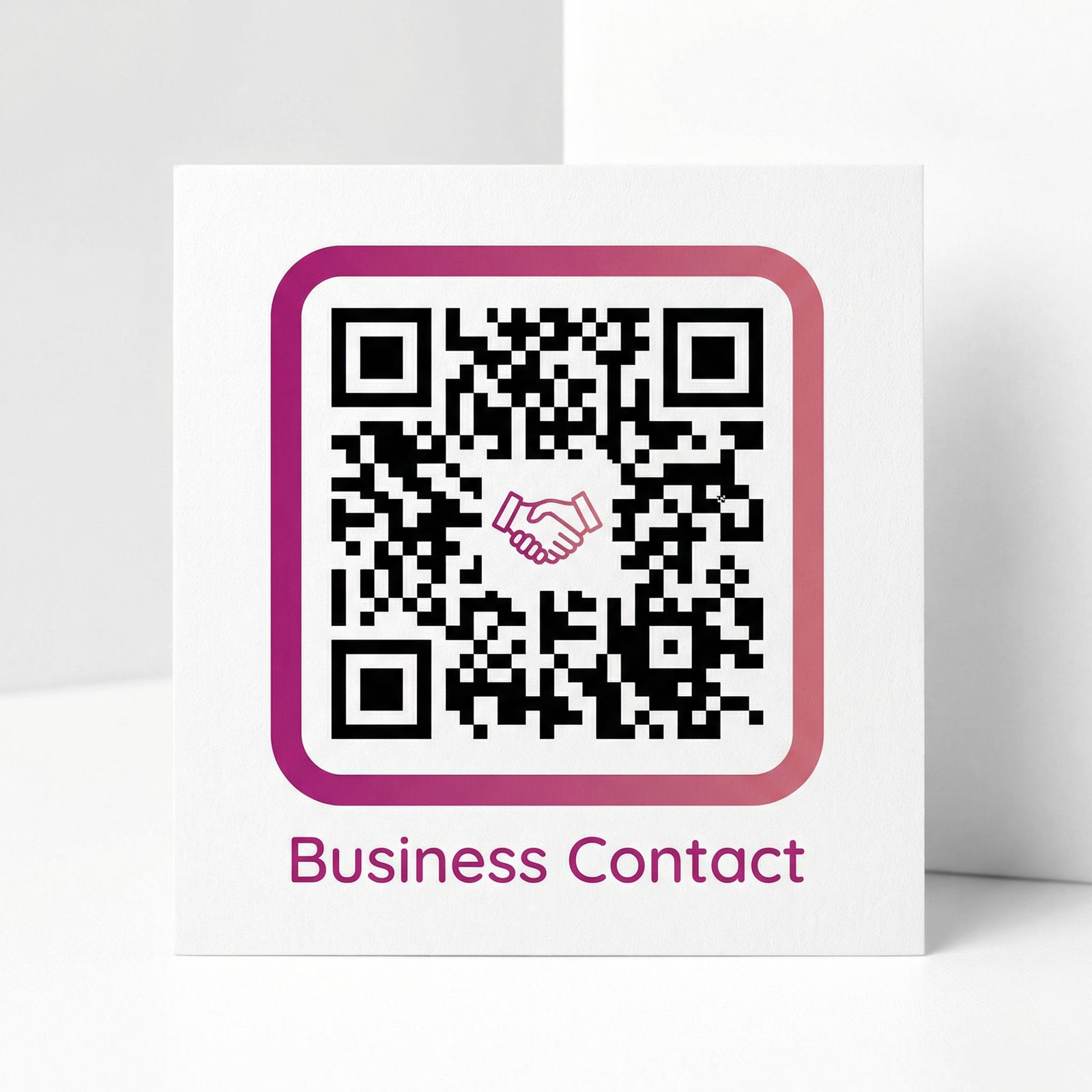 抖音风传媒商务二维码